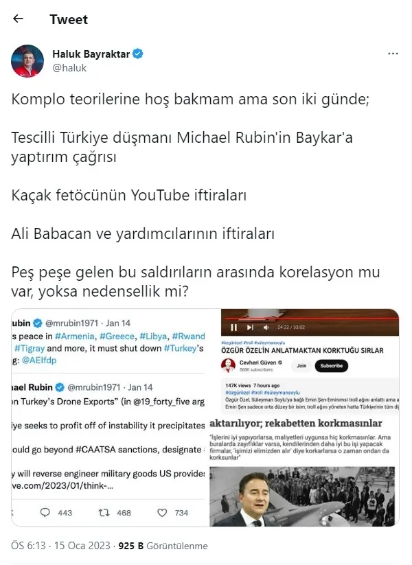 Ali Babacan'ın seçim vaadi belli oldu! Terörle mücadelede İHA ve SİHA'ların önü kesilecek