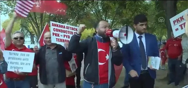 ABD’deki Türklerden Barış Pınarı Harekatına destek gösterisi