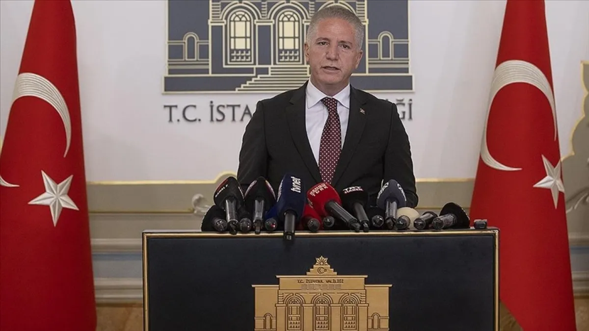 İstanbul Valisi Davut Gül'den CHP'nin Filistin provokasyonuna tepki! Siyasi hesaplarına alet edenleri kınıyoruz'