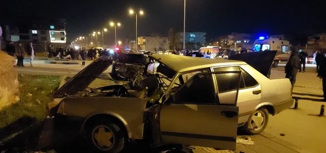 Gaziantep’te 2 otomobil çarpıştı: 7 yaralı