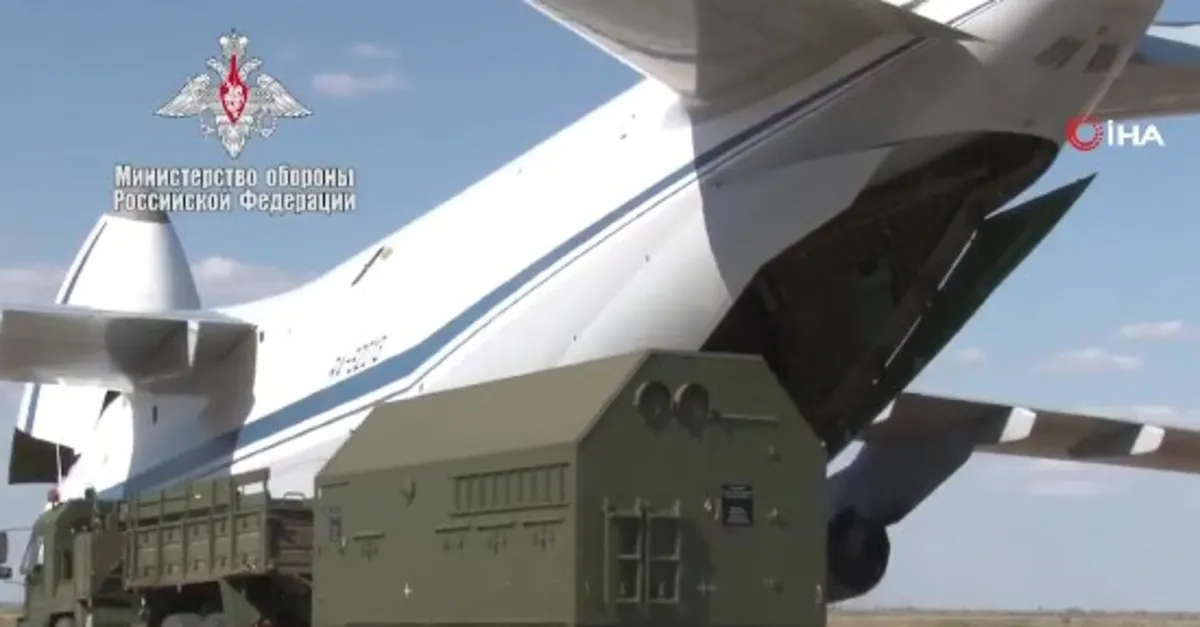 Rusya Türkiye'ye yapılan S-400 sevkiyatının son görüntülerini yayınladı