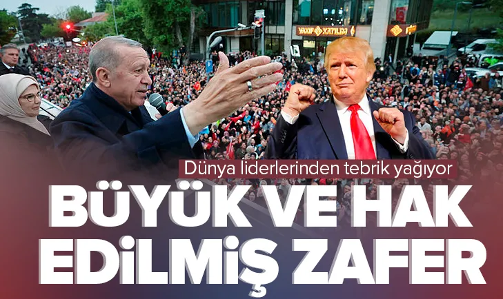 Dünya liderlerinden Başkan Erdoğana tebrik yağıyor
