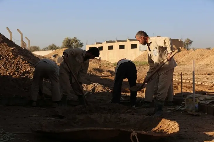 Suriye’de mezarlıklar yetersiz kaldı