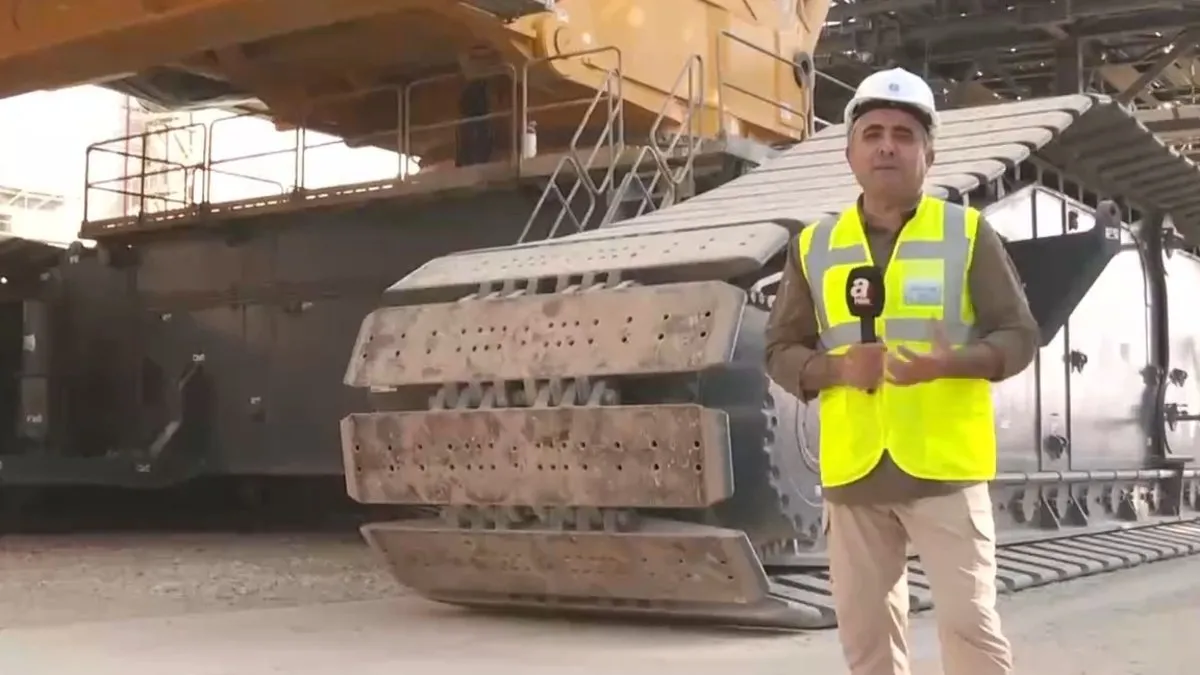 Akkuyu'da tarihi anları A Haber görüntüledi! Reaktör kabı böyle indirildi