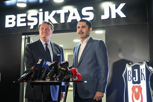 Murat Kurum’dan Beşiktaş, Galatasaray ve Fenerbahçe’ye ziyaret! Dursun Özbek: İstanbul için bir şans olduğunu düşünüyorum