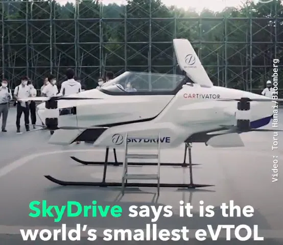 Uçan araba ilk sürücülü testini geçti! İşte uçan arabanın o görüntüleri