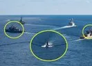 Türk ve Yunan savaş gemileri karşı karşıya!