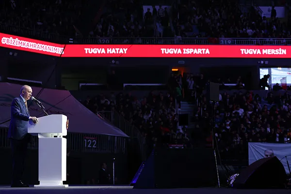 Başkan Erdoğan TÜGVA Gençlik Buluşmasında önemli açıklamalarda bulundu: İsrail yönetimi hırsız ve katildir!