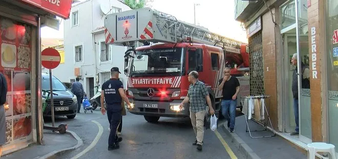 Olay yerine gidemedi! Fatih’in dar sokakları itfaiyeye geçit vermedi