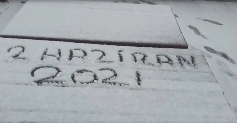 bursa uludag beyaz ortuye burundu gecen hafta 30 derece bugun kar