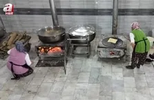 Odun ateşinde geleneksel yöntemle üretim