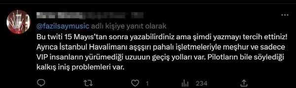 İstanbul Havalimanı için "Dünyanın en iyisi" diyen Fazıl Say sosyal medyada linç yedi - 4