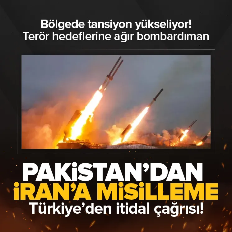 Pakistandan İranın saldırına misilleme!