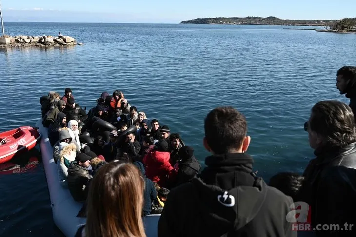 Yunan adalarına ulaşan mültecilere sert müdahale