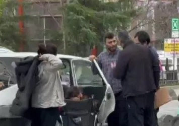Dilencilik yapacağı yere araba ile taşındı