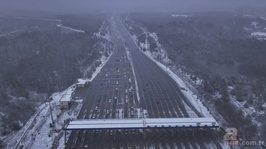 Yurttan kar manzaraları! Kartpostallık görüntüler oluştu 15