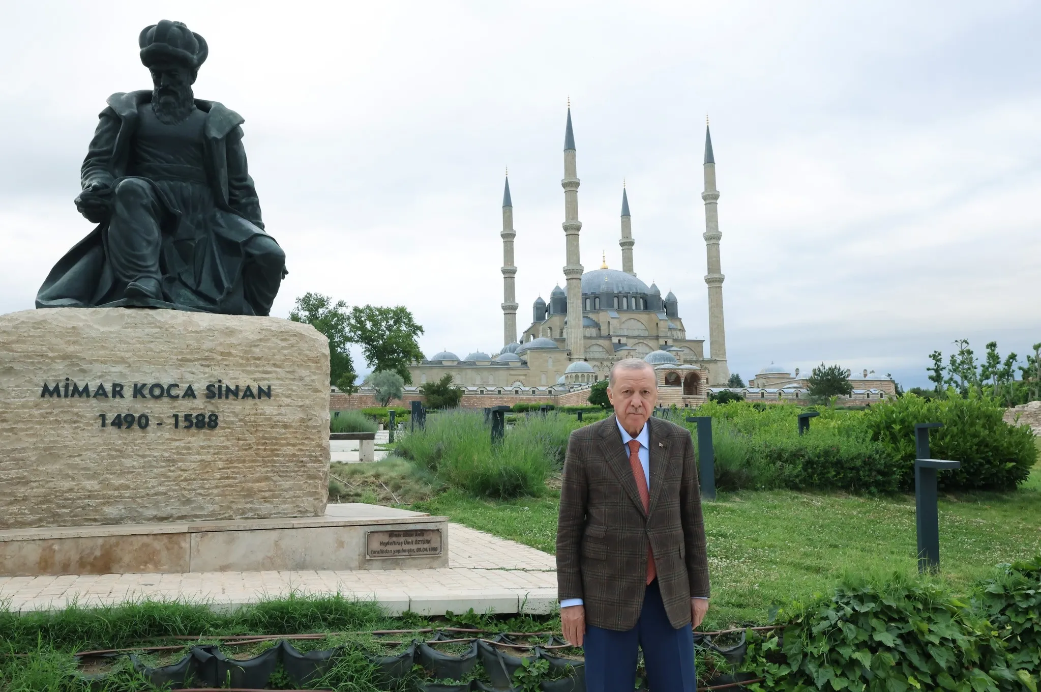 Başkan Erdoğan'dan Selimiye Camii'nde Kur’an-ı Kerim tilaveti!