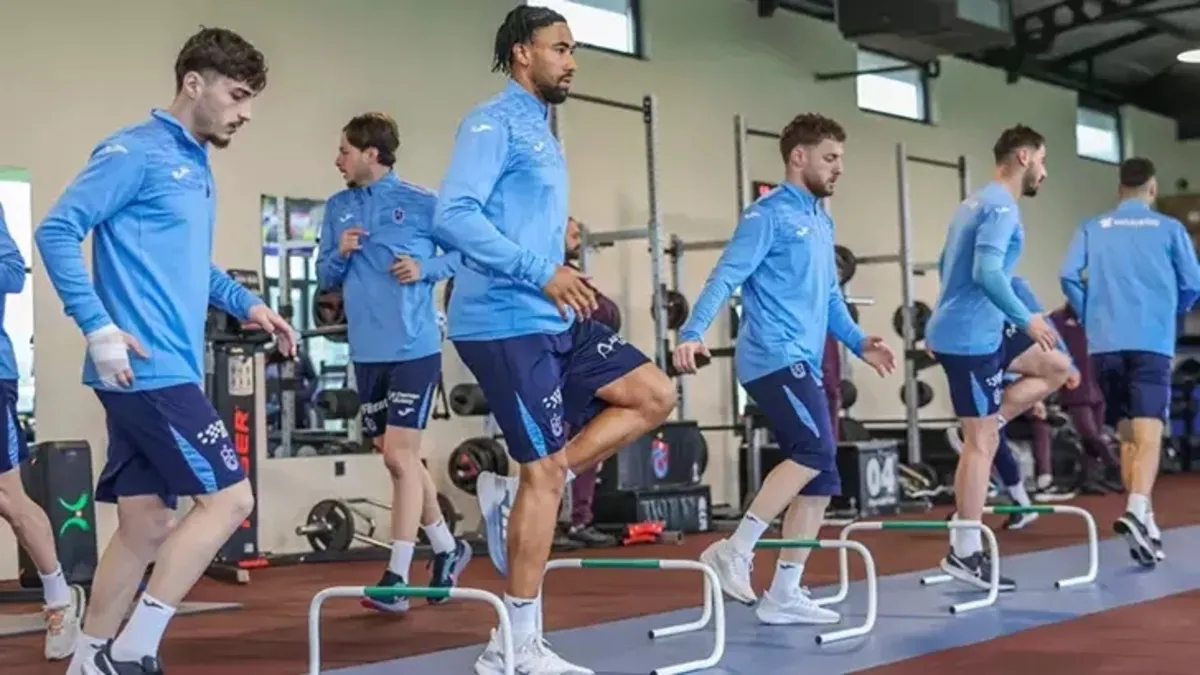 Trabzonspor salonda çalıştı