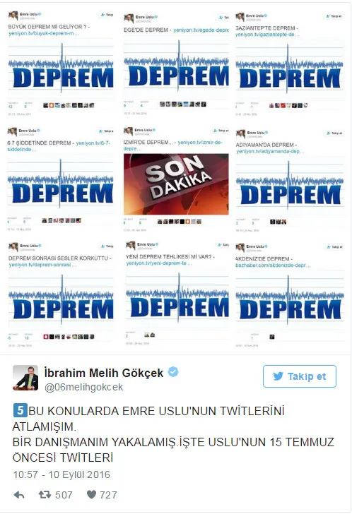 Melih Gökçek: İstanbul'da sunî bir deprem planlıyorlar - 3