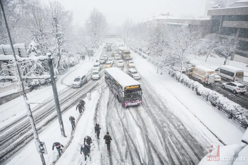 İstanbul'da kar yağışı ne zaman bitecek? Meteoroloji'den İstanbul, Sakarya, Kocaeli, Yalova için kar uyarısı! 16