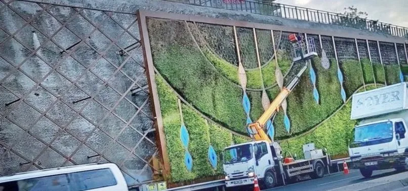 CHP’li İBB’nin dikey bahçe sökümleri devam ediyor! Bu kez adres Maltepe