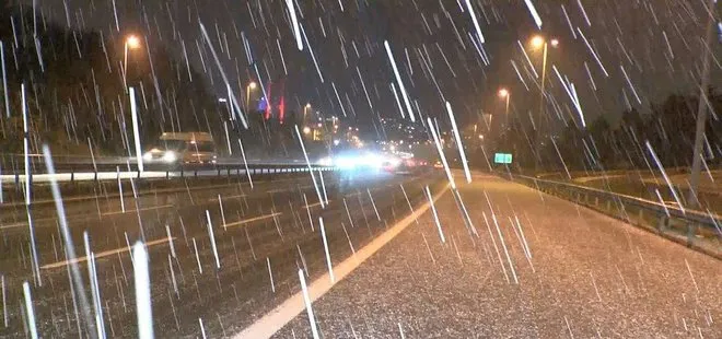 Meteoroloji’den son dakika hava durumu açıklaması! İstanbul’da kar yağışı başladı | 24 Mart 2021 hava durumu