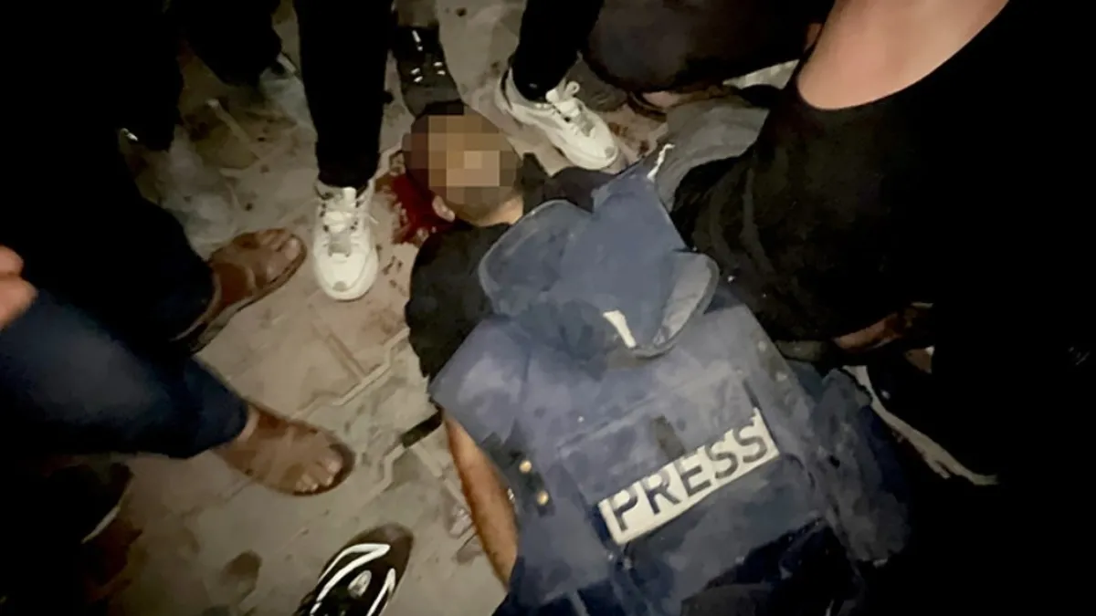 Terör devleti İsrail gazetecilerin çadırına saldırdı: 5 gazeteci hayatını kaybetti