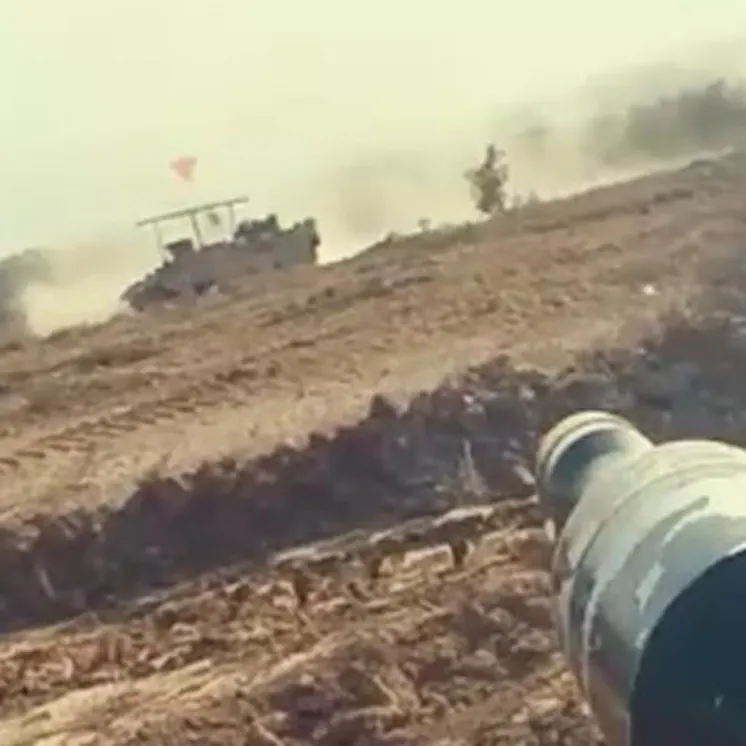 Kassam Tugayları 2 askeri aracı böyle imha etti