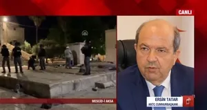 Ersin Tatar: Mescid-i Aksa yaşananlar bize Kıbrıs’ta...