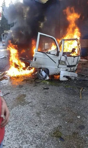 Son dakika: Suriye Lazkiye'de bombalı saldırı - 1