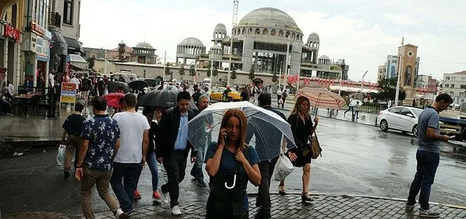 Meteoroloji’den İstanbullulara yağmur uyarısı