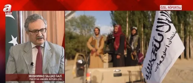 Pakistan Büyükelçisi Sajjad Gazi A Haber’de! Afganistan’daki göç dalgası: Bütün ülkeler üzerine düşeni yapmalı - 7