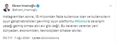 Roblox’a erişim engeli! Ulaştırma Bakanlığından ilk açıklama | Çocuk istismarı detayı ortaya çıktı