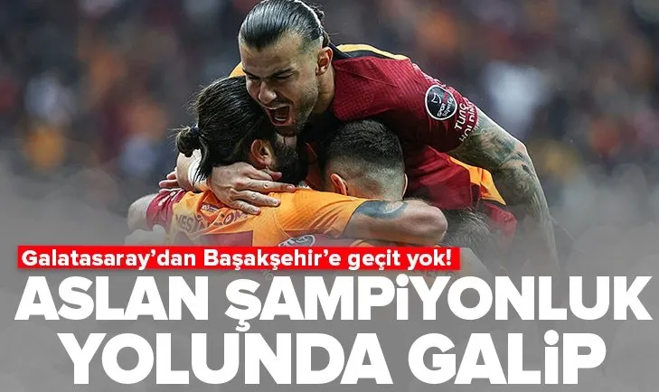Galatasaray 1-0 Başakşehir MAÇ SONUCU