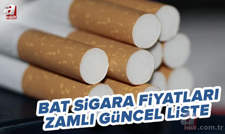 BAT sigara zammı son dakika: Kent D-Range, Rothmans, Tekel, Viceroy, Pall Mall, Samsun, Maltepe zamlı sigara fiyatları ne kadar? 1