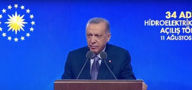 Son dakika: Başkan Erdoğan’dan 34 hidroelektrik santralinin açılışında önemli açıklamalar | Yüzde 35’lik indirim müjdesi