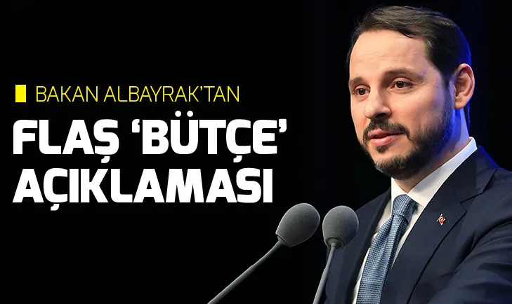 Bakan Albayraktan bütçe açıklaması