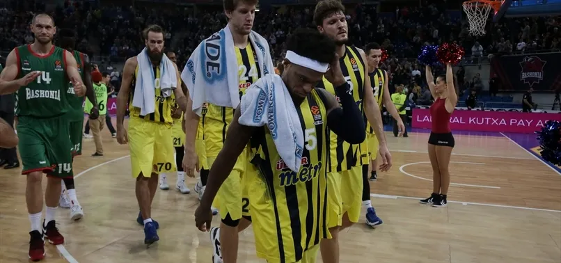 Fenerbahçe, Baskonia'ya 86-52 mağlup oldu