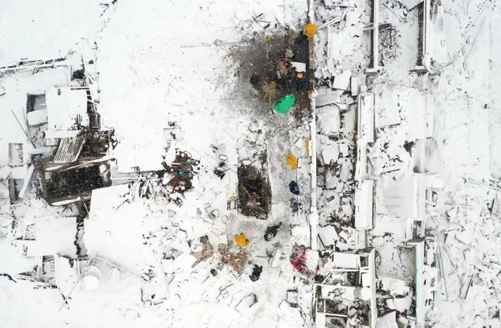A Haber drone kamerasından DEPREM bölgesi! Facianın boyutunu gözler önüne seren dehşet verici görüntüler