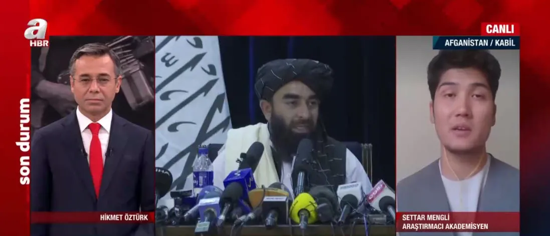 Taliban'dan "değiştik" mesajları | Taliban ideolojisinde yumuşamaya gider mi? Son durumu canlı yayında anlattı