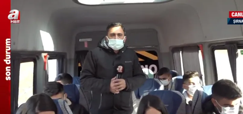 Çocukların zorlu okul yolculuğu