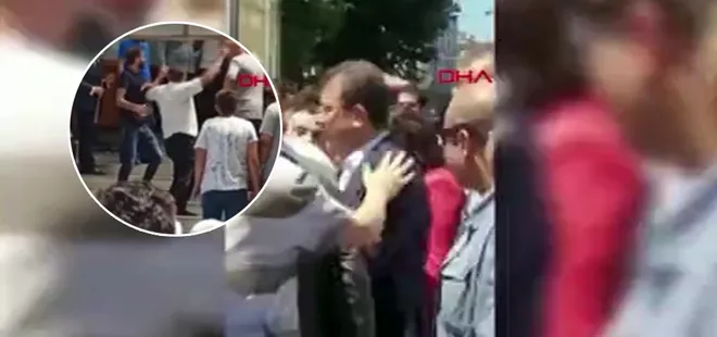 İstanbul’da Ekrem İmamoğlu’na protesto şoku