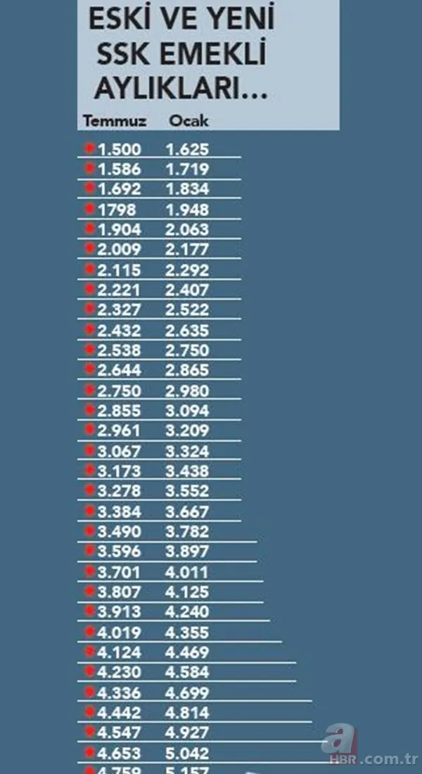 Ocak zammı belli oldu! 2021 zamlı maaşlar ne kadar oldu? İşte tüm mesleklerin zamlı maaşları... 3