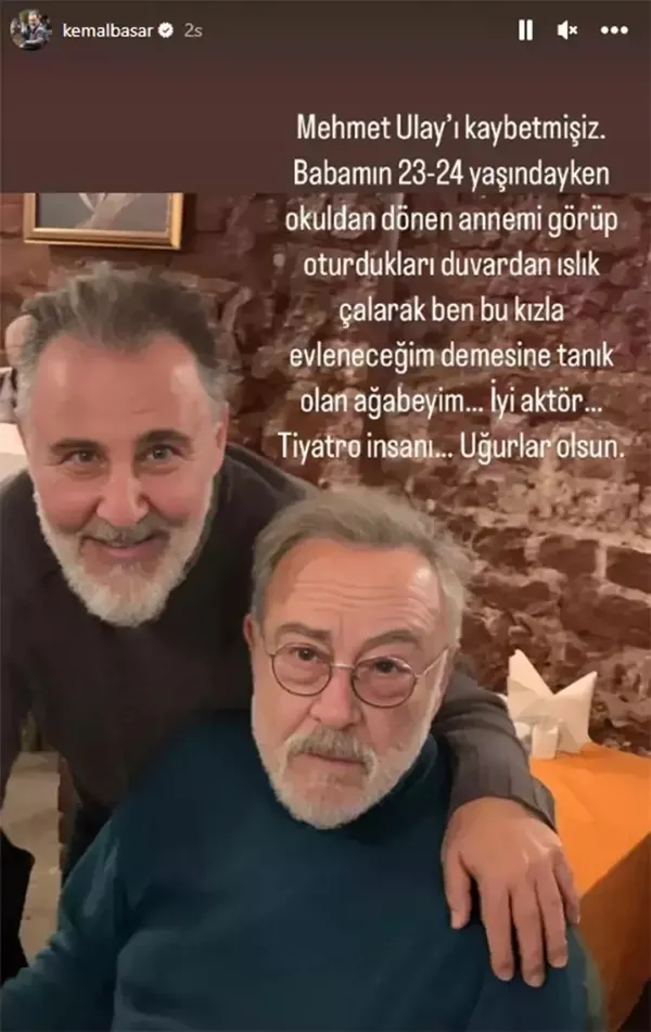 Son dakika: Eşkıya Dünyaya Hükümdar Olmaz’ın yıldızı Mehmet Ulay’dan acı haber! Kanserle mücadele ediyordu...