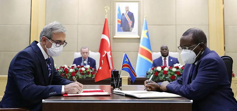 Türkiye ile Kongo Demokratik Cumhuriyeti arasında 7 anlaşma imzalandı
