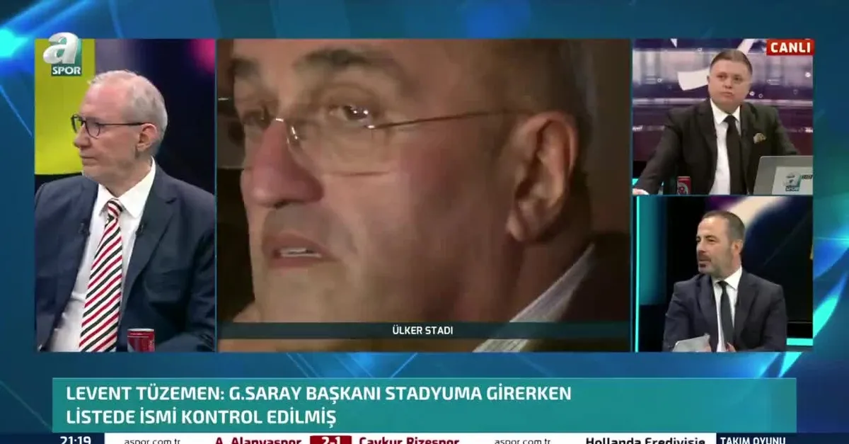 Fenerbahçeli Rambo Okan Galatasaray Kulübü İkinci Başkanı Abdurrahim Albayrak'a saldırdı! Gözaltına alındı