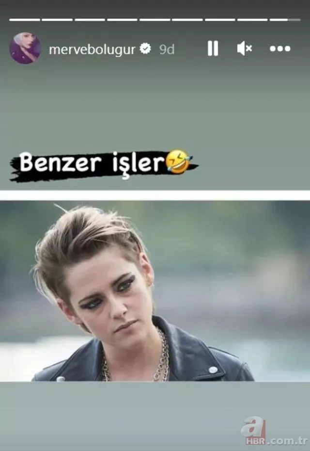 Merve Boluğur saçlarını kısacık kestirdi! Kendisini bakın kime benzetti 4