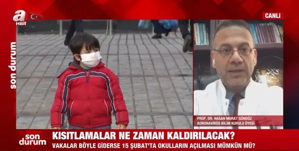 Yüz yüze eğitim ne zaman başlayacak? Kısıtlamalar ne zaman kaldırılacak? Bilim Kurulu üyesi A Haber canlı yayınında yanıtladı - 2