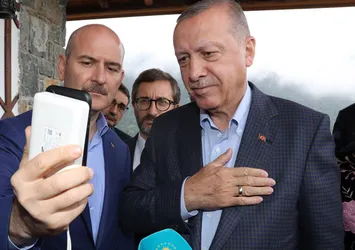 Başkan Erdoğan Hacire Akar ile konuştu