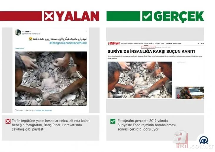 Terör sevicilerin son yalanı!